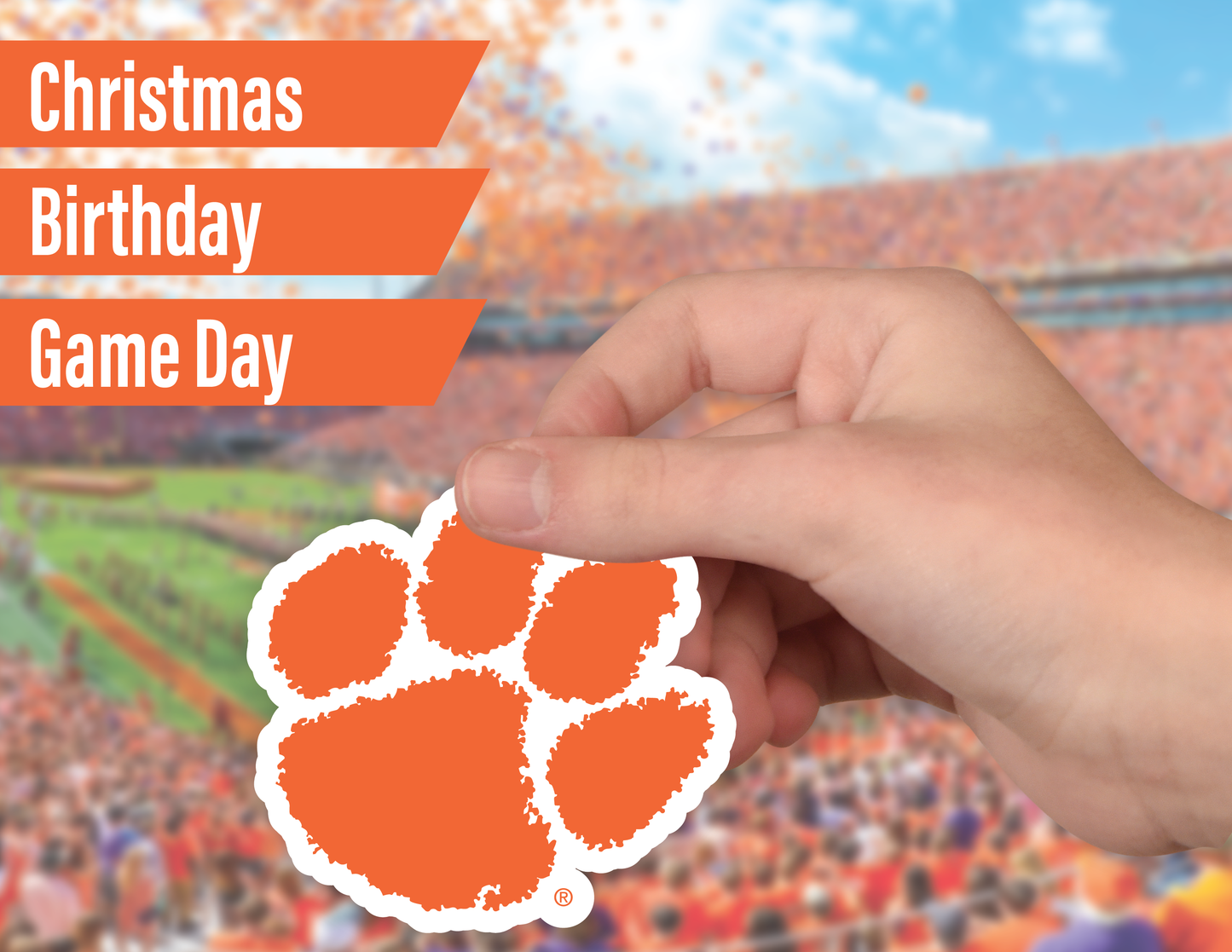 Clemson Tigers Sticker Set (14 Pieces)