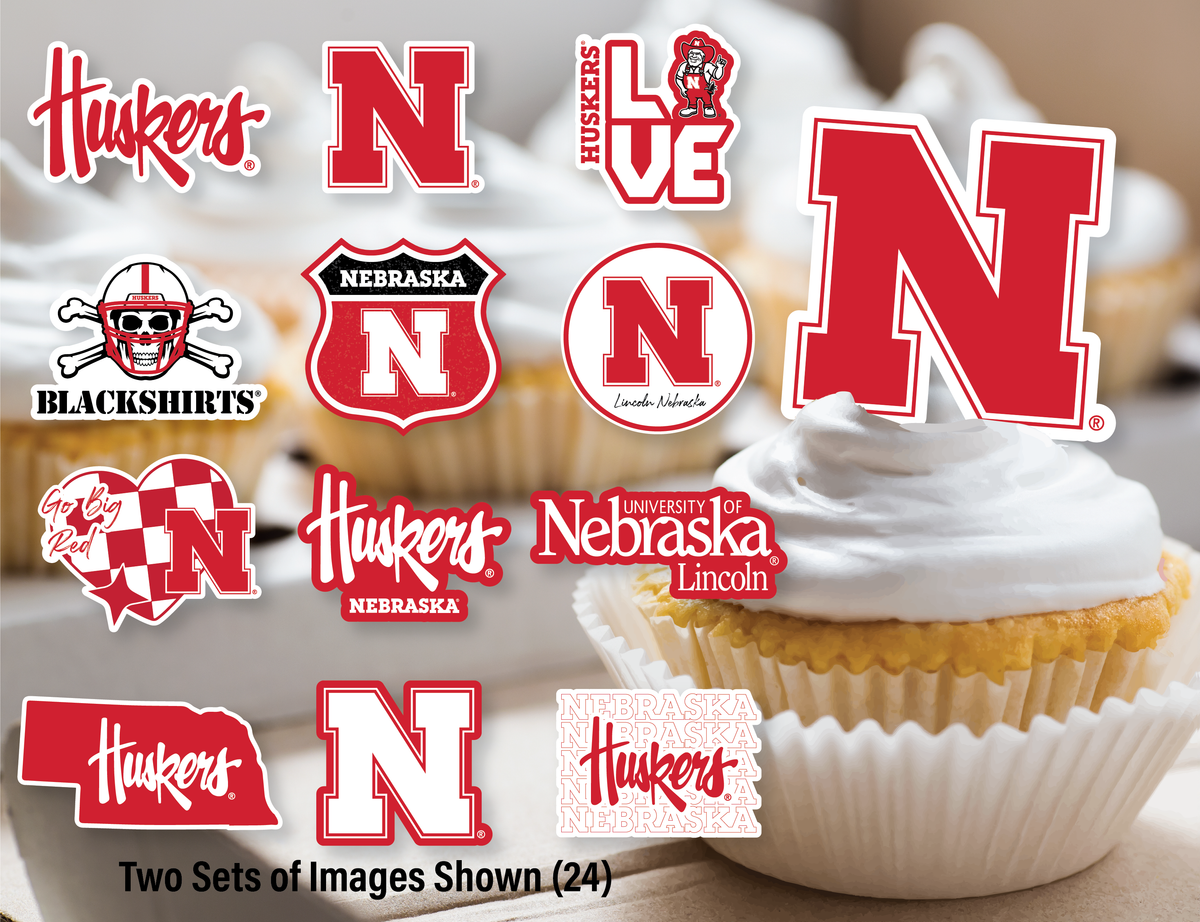 Nebraska Huskers Party Decorations University of Nebraska Graduation 42 Pc