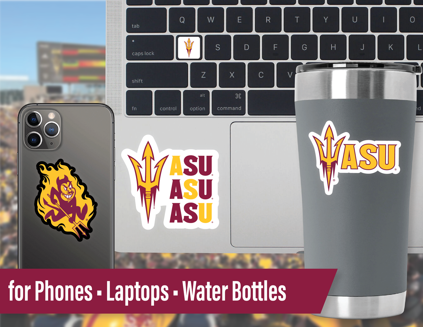 Arizona State Sun Devils Sticker Set (14 Pieces)