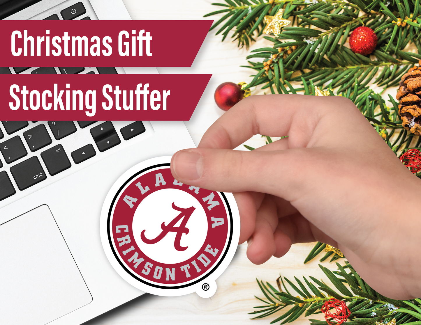Alabama Crimson Tide Sticker Set (14 Pieces)