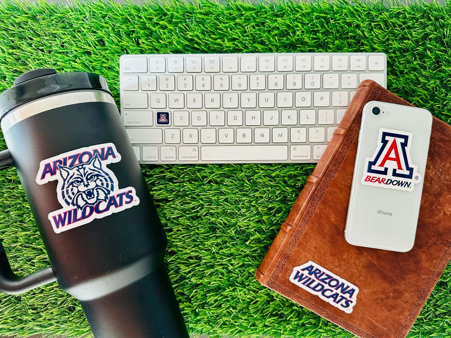Arizona Wildcats Sticker Set (14 Pieces)