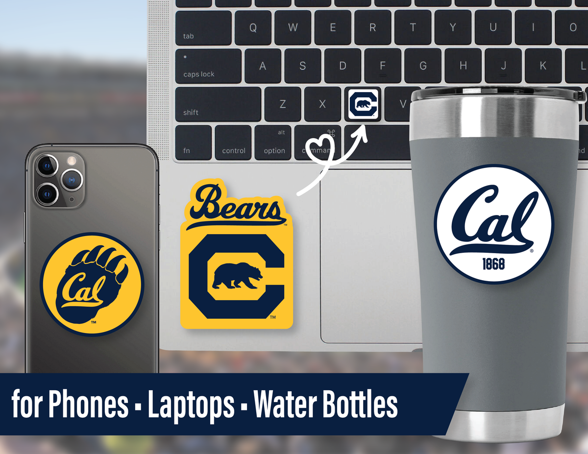 UC Berkeley Merch Stickers & Decals Merch University California 14 Pcs
