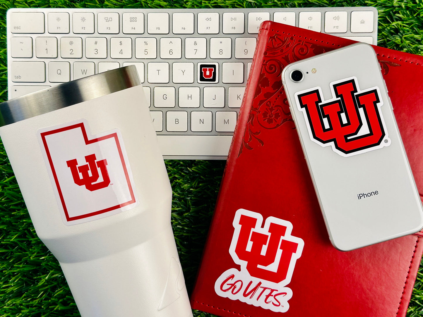Utah Utes Sticker Set (14 Pieces)