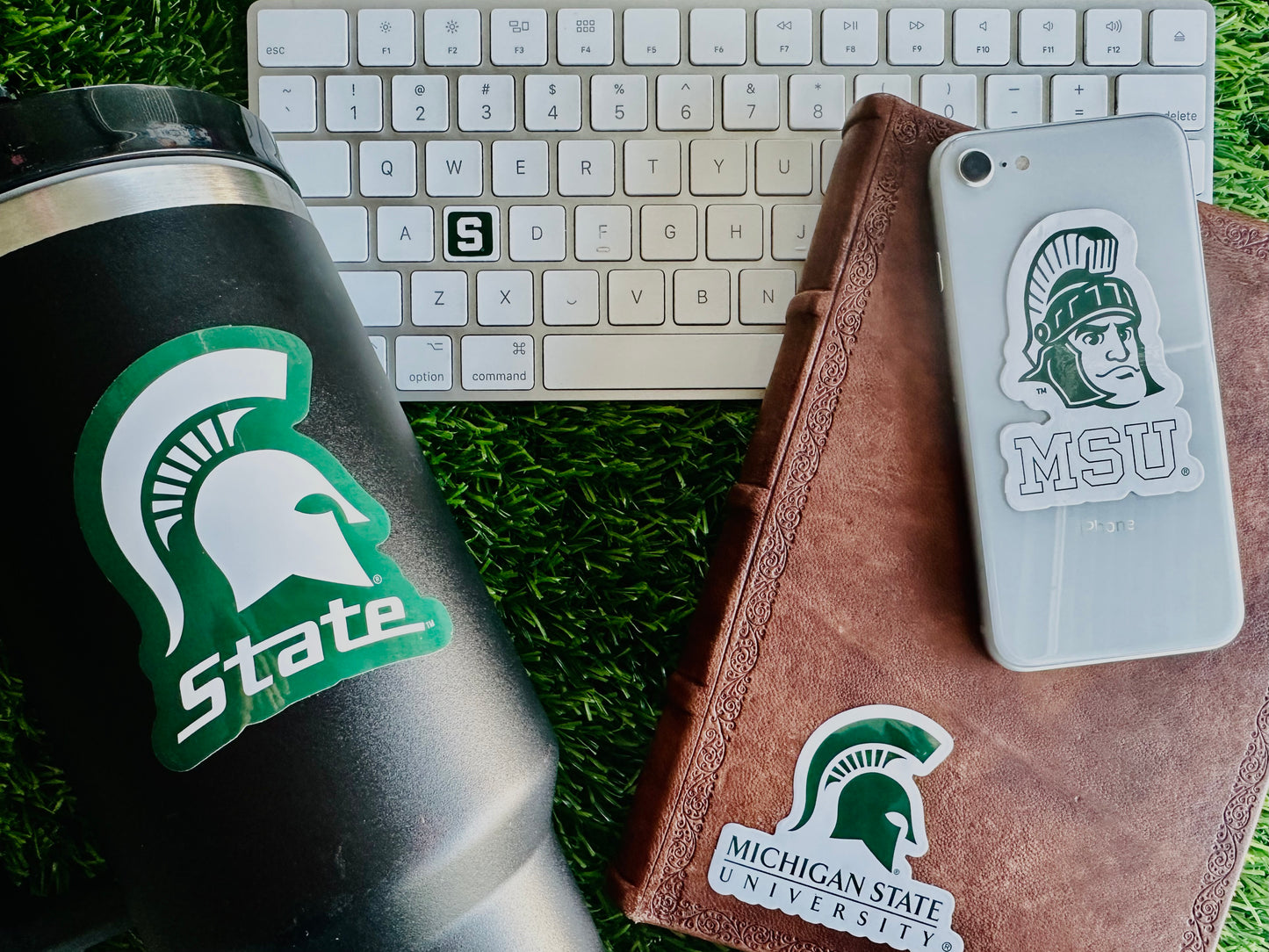 Michigan State Spartans Sticker Set (14 Pieces)
