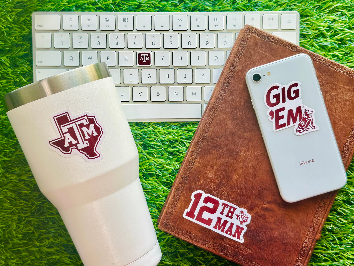 Texas A&M Aggies Sticker Set (14 Pieces)