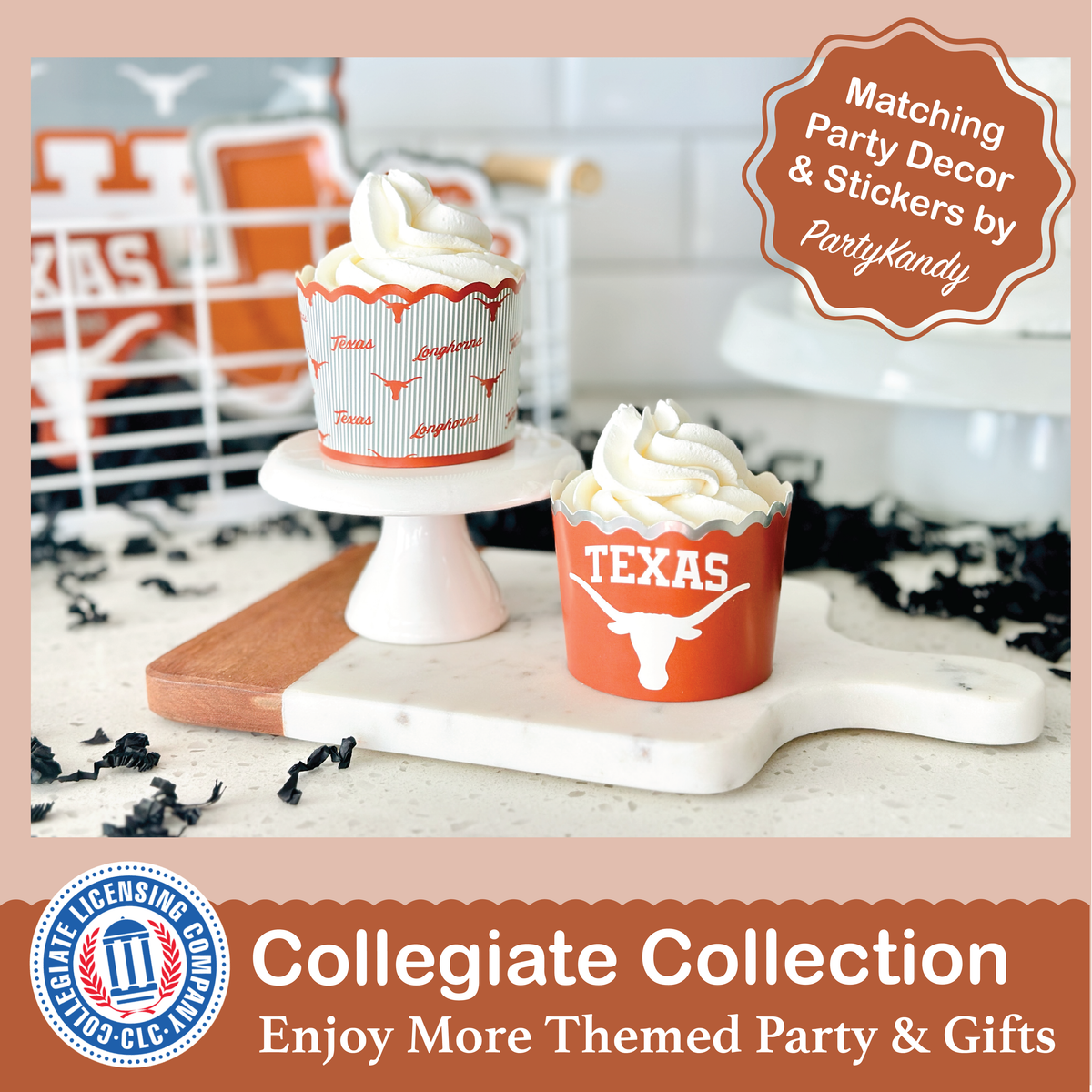 Texas Longhorns 12-Day Christmas Ornament Advent Calendar UT Football Gift