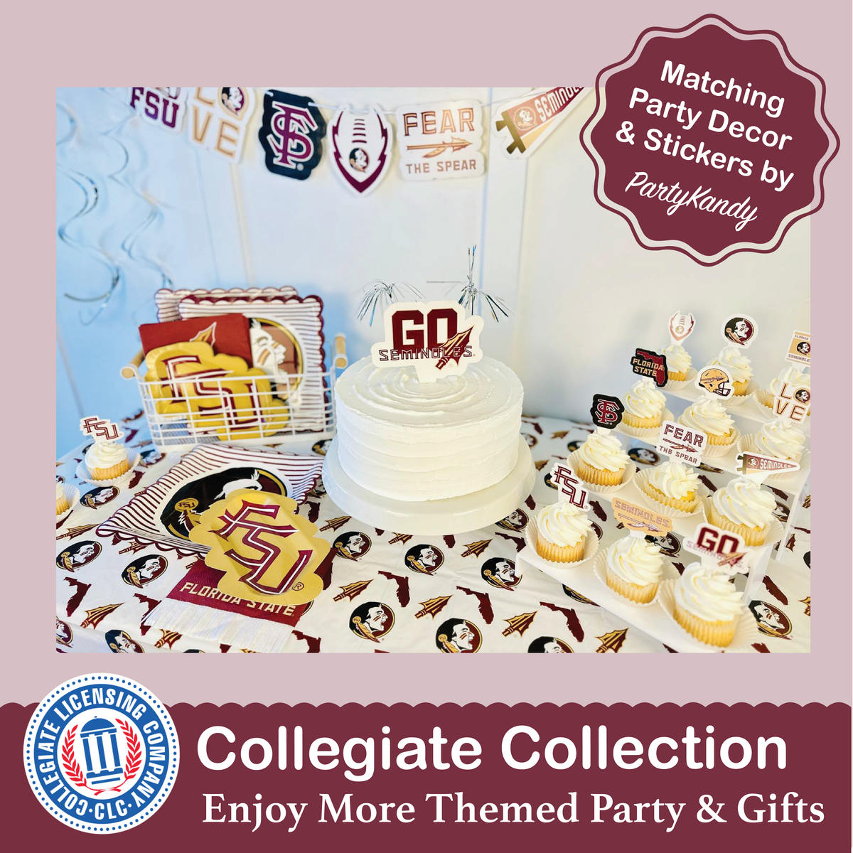 Florida State 12-Day Christmas Ornament Advent Calendar FSU Gift