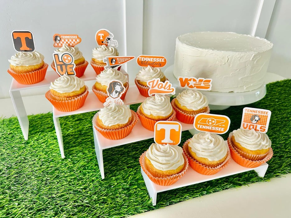 Tennessee Vols Cupcake Toppers (24 Pieces)