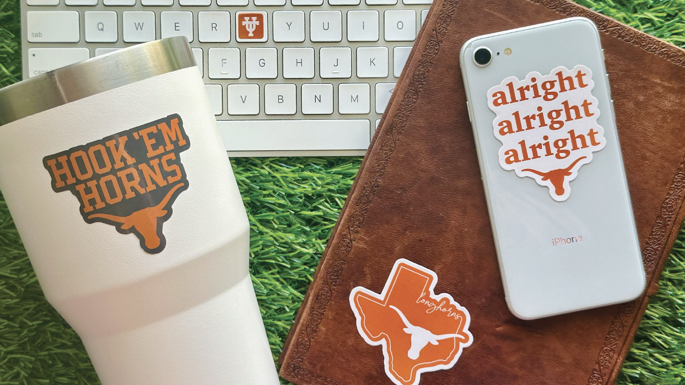 Texas Longhorns Sticker Set (14 Pieces)
