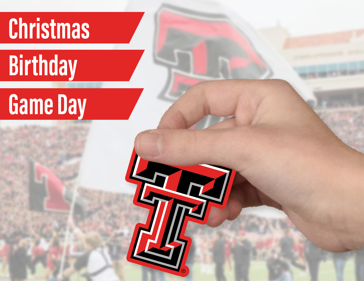Texas Tech Merch Stickers & Decals for Car, Water Bottle, Gift in 14 Pc Set
