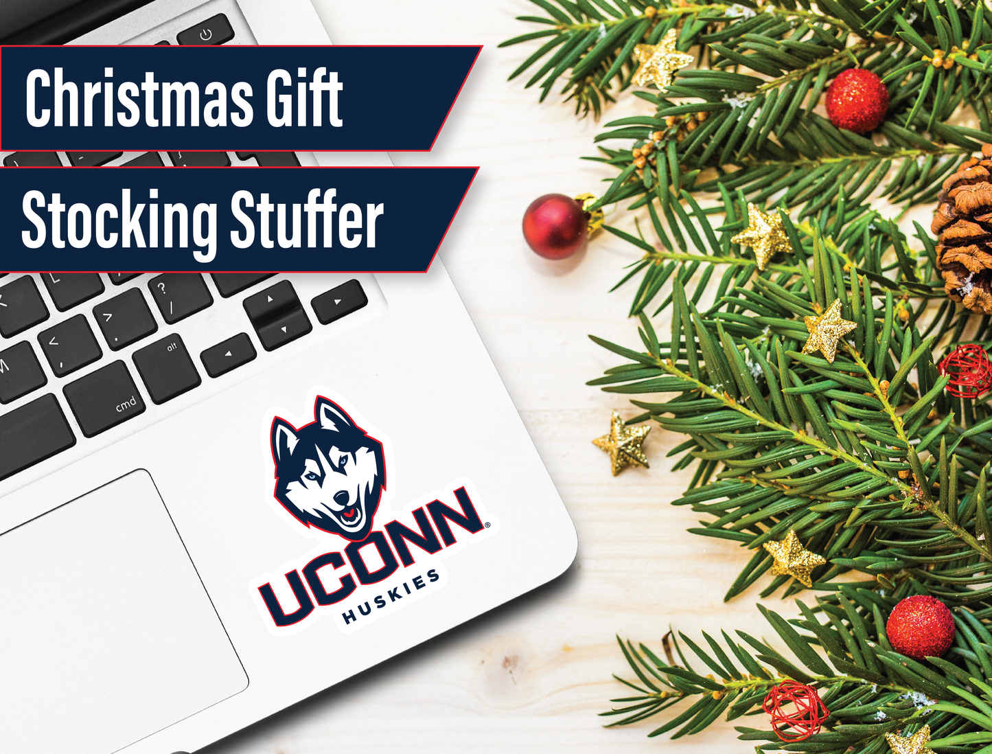 Uconn Huskies Sticker Set (14 Pieces)